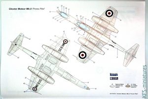 1/72 Gloster Meteor F.8 Prone Pilot - Special Hobby
