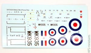 1/72 Gloster Meteor F.8 Prone Pilot - Special Hobby