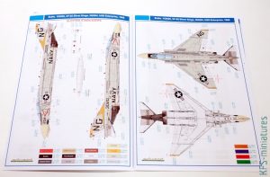 1/48 F-4B Phantom II - Kalkomanie