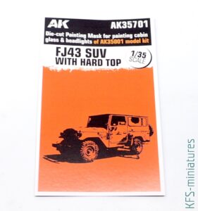 1/35 Toyota FJ43 Land Cruiser - AK-Interactive