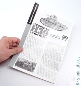 1/35 H39 - French Light Tank H39 - Tamiya