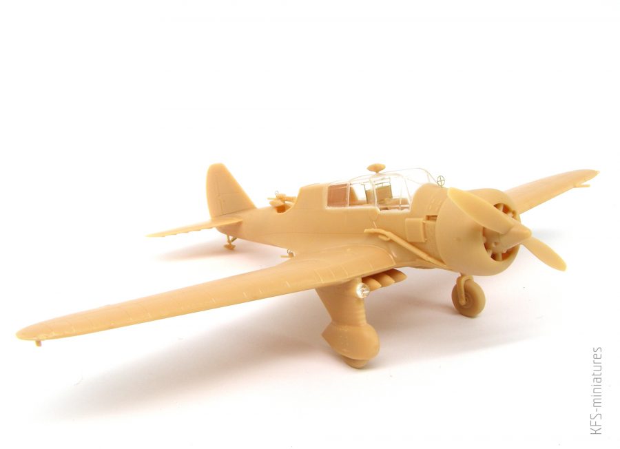 1/72 PZL.23A Karaś – BUDOWA