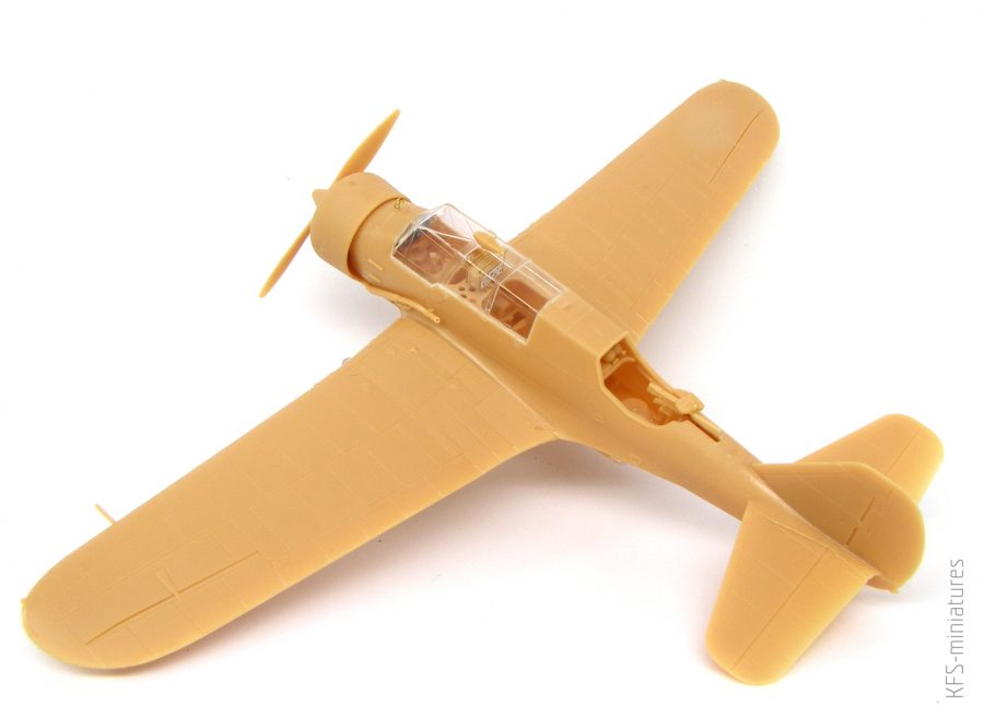 1/72 PZL.23A Karaś – BUDOWA