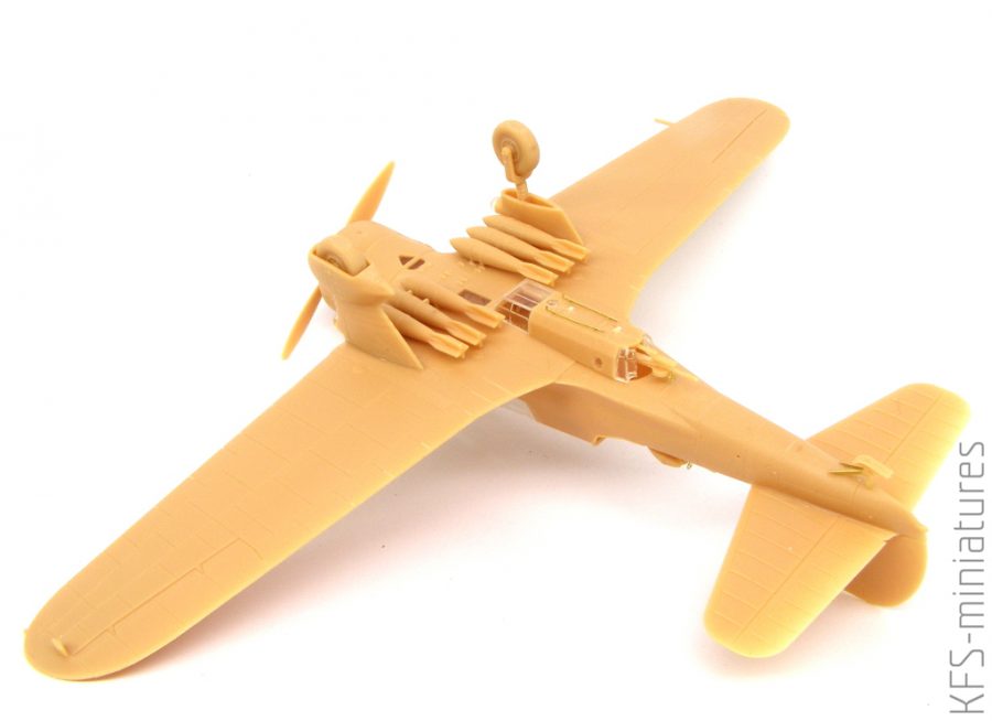 1/72 PZL.23A Karaś – BUDOWA