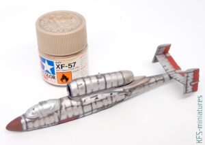 1/72 Heinkel He 162 Spatz - Budowa cz.2