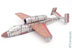 1/72 Heinkel He 162 Spatz - Budowa cz.2