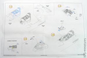 1/72 MiG-21MF cockpit late - Eduard