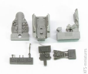 1/72 MiG-21MF cockpit late - Eduard