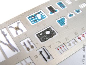 1/72 MiG-21MF cockpit late - Eduard