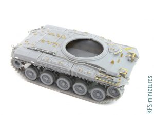 1/72 M41 Walker Bulldog - Armory - Budowa