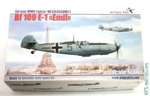 1/48 Bf 109E-1 - Wingsy Kits