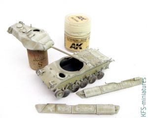 1/72 M41 Walker Bulldog - Armory - Malowanie