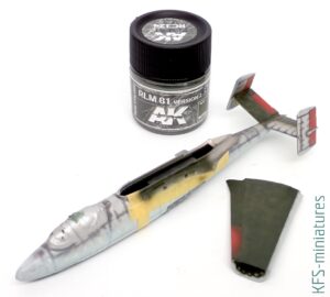 1/72 Heinkel He 162 Spatz - Budowa cz.2