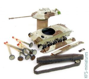 1/72 M41 Walker Bulldog - Armory - Malowanie