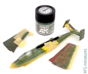 1/72 Heinkel He 162 Spatz - Budowa cz.2