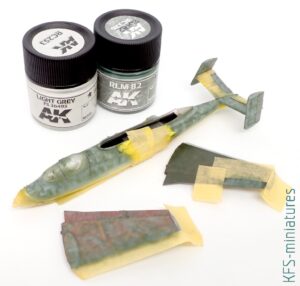 1/72 Heinkel He 162 Spatz - Budowa cz.2