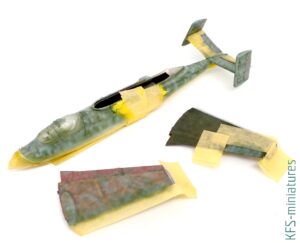 1/72 Heinkel He 162 Spatz - Budowa cz.2