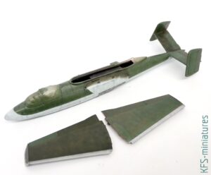 1/72 Heinkel He 162 Spatz - Budowa cz.2