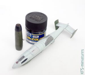 1/72 Heinkel He 162 Spatz - Budowa cz.2