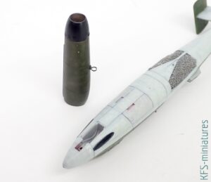 1/72 Heinkel He 162 Spatz - Budowa cz.2