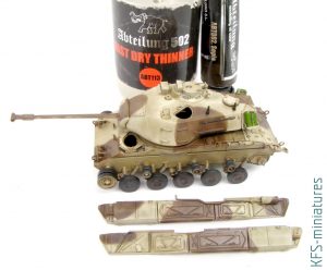 1/72 M41 Walker Bulldog - Armory - Malowanie