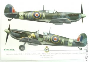 1/32 Exito Decals - Sexy Spitfires & Bf 109 Aces