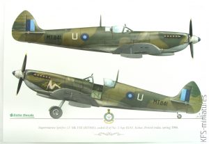 1/32 Exito Decals - Sexy Spitfires & Bf 109 Aces