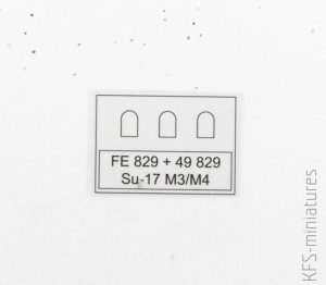 1/48 Su-17 M3/M4 blachy do modelu KH - Eduard