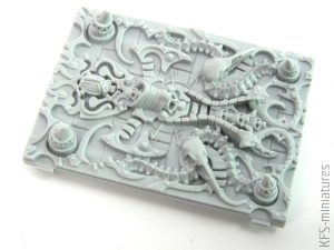 28mm Chaos Egypt Sons Rhino Conversion Set #VB - Grim Skull