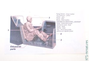 1/48 Bf 109G German Pilot - Seated - CMK