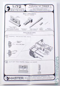 1/72 Tiger I - Lufy - Master