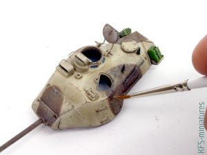 1/72 M41 Walker Bulldog - Armory - Malowanie