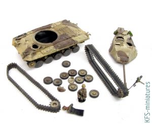 1/72 M41 Walker Bulldog - Armory - Malowanie