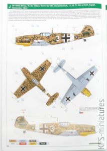 1/48 Afrika - Bf 109F-4 & Bf 109G-2 - Eduard