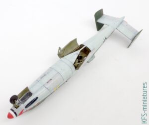 1/72 Heinkel He 162 Spatz - Budowa cz.2