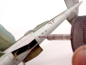 1/72 Heinkel He 162 Spatz - Budowa cz.2