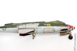 1/72 Heinkel He 162 Spatz - Budowa cz.2