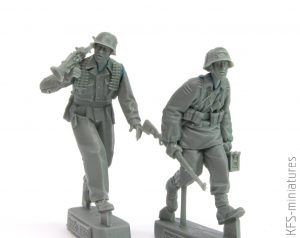 1/35 W-SS MG 42 team - Under Fire - Rado Miniatures