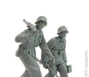 1/35 W-SS MG 42 team - Under Fire - Rado Miniatures