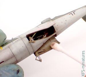 1/72 Heinkel He 162 Spatz - Budowa cz.2