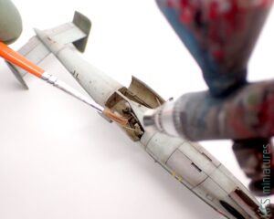 1/72 Heinkel He 162 Spatz - Budowa cz.2