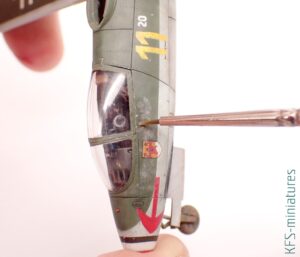 1/72 Heinkel He 162 Spatz - Budowa cz.2