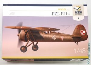 1/48 PZL P.11c - Model Kit - Arma Hobby