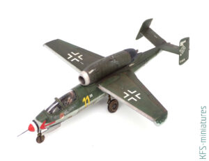 1/72 Heinkel He 162 Spatz - Budowa cz.2