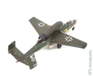 1/72 Heinkel He 162 Spatz - Budowa cz.2