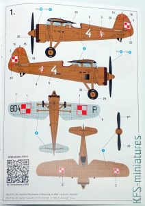 1/48 PZL P.11c - Model Kit - Arma Hobby