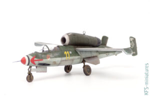 1/72 Heinkel He 162 Spatz - Budowa cz.2