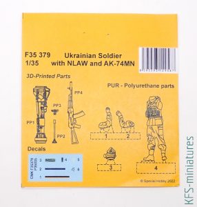 1/35 Ukrainian Soldier with NLAW - CMK