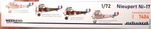 1/72 Nieuport Ni-17 - Weekend - Eduard