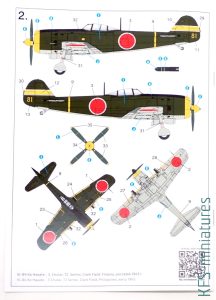 1/72 Nakajima Ki-84 Hayate - Model Kit - Arma Hobby